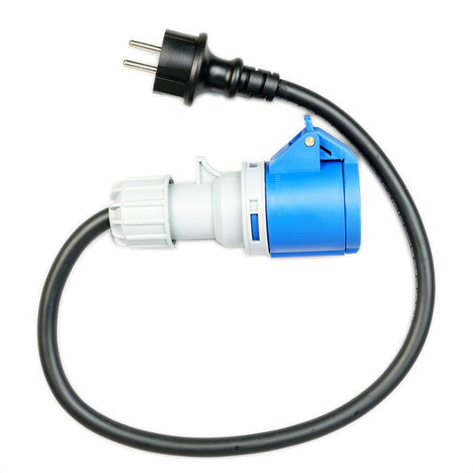 WATTSTUNDE CEE-Adapterkabel CEE weiblich/Schuko 50cm, 16A