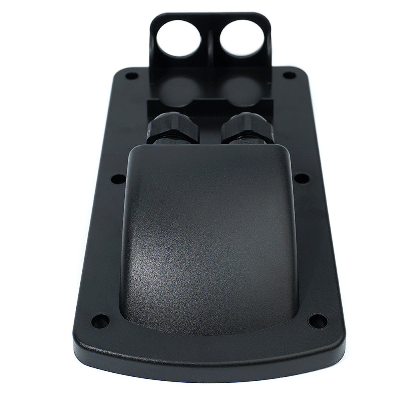WATTSTUNDE DXM2/S Dachdurchführung / Kabeleinführung für 2 Kabel inkl. Kabelmanagement und Steckerauflage