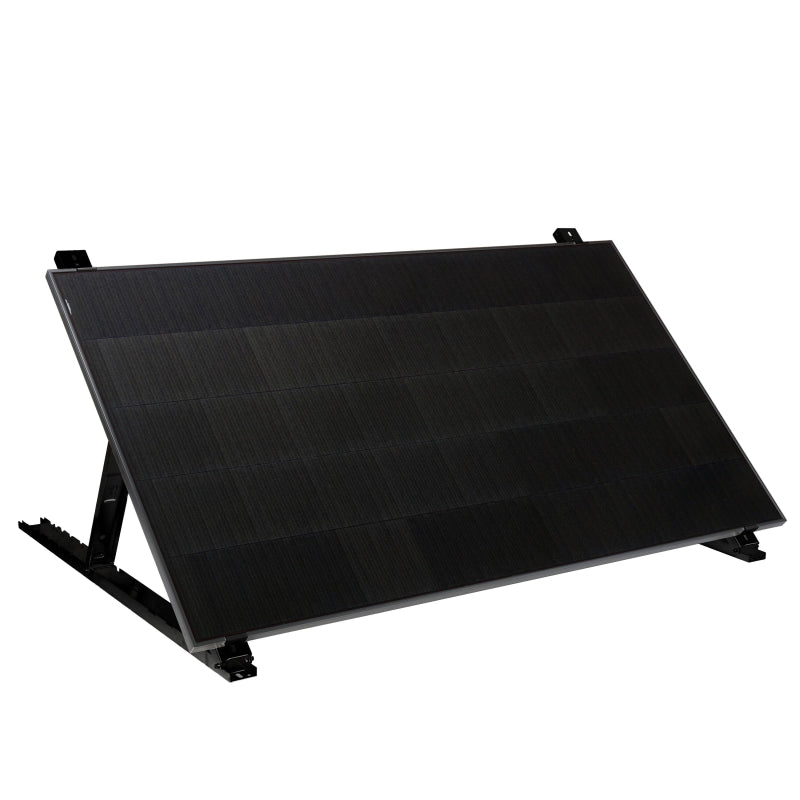 WATTSTUNDE Flachdach Solarmodul Halterung HST120 schwarz