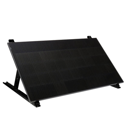 WATTSTUNDE Flachdach Solarmodul Halterung HST120 schwarz