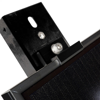 WATTSTUNDE Flachdach Solarmodul Halterung HST120 schwarz