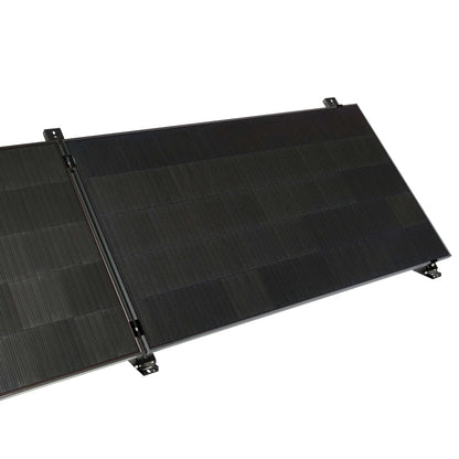 WATTSTUNDE Flachdach Solarmodul Halterung Mittelstütze HST120V schwarz