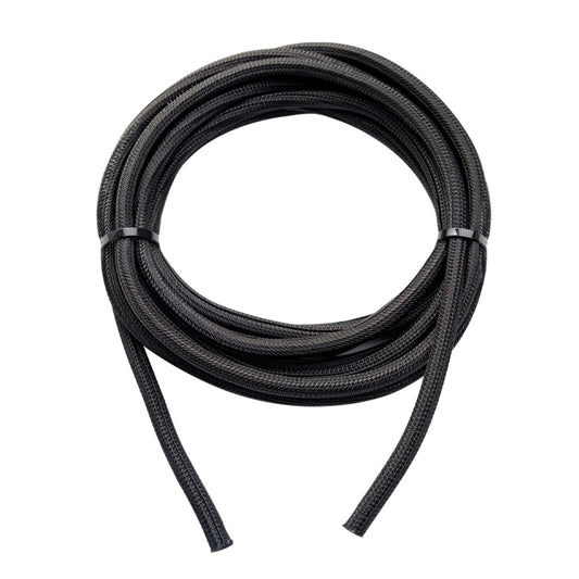 WATTSTUNDE Geflechtsschlauch offen 6mm schwarz 5 Meter