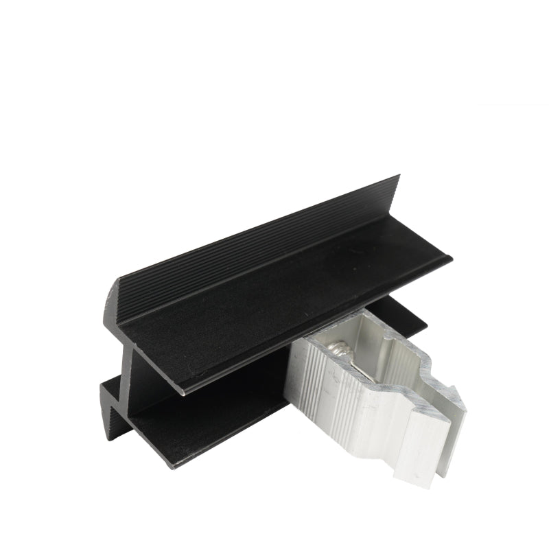 WATTSTUNDE Hausdachhalterung Mittelklemmen + Verbinder
