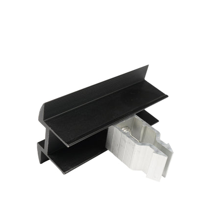 WATTSTUNDE Hausdachhalterung Mittelklemmen + Verbinder