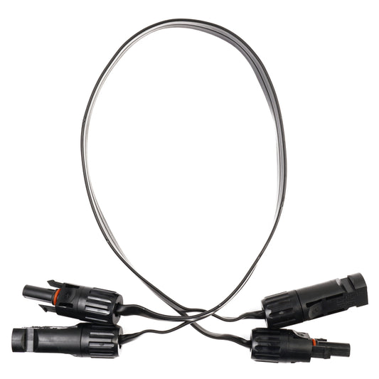 WATTSTUNDE MC4 auf MC4 Flachbandkabel 50cm