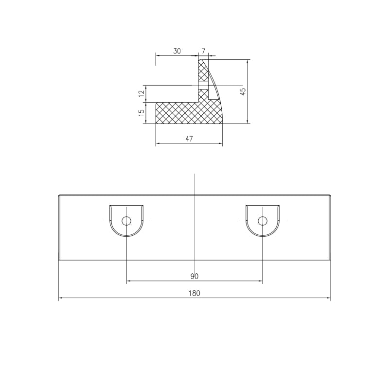 WATTSTUNDE MOUNT Solarmodul Halterung 67 cm weiß