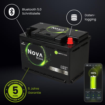 WATTSTUNDE NOVA Base 200Ah Batterie LiFePO4