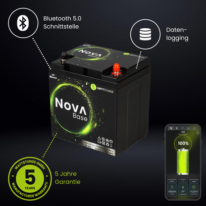 WATTSTUNDE NOVA Base 200Ah Batterie LiFePO4