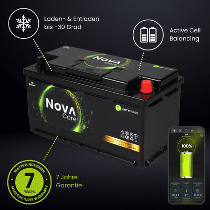 WATTSTUNDE NOVA Core 480Ah Batterie LiFePO4