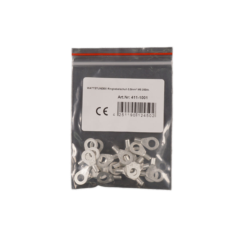 WATTSTUNDE Ringkabelschuh 25 Stk. 10 mm² M8