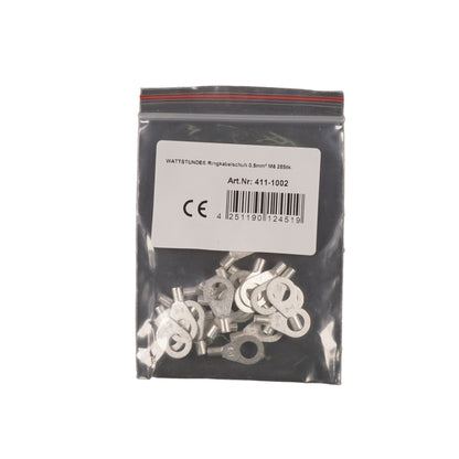 WATTSTUNDE Ringkabelschuh 25 Stk. 10 mm² M8