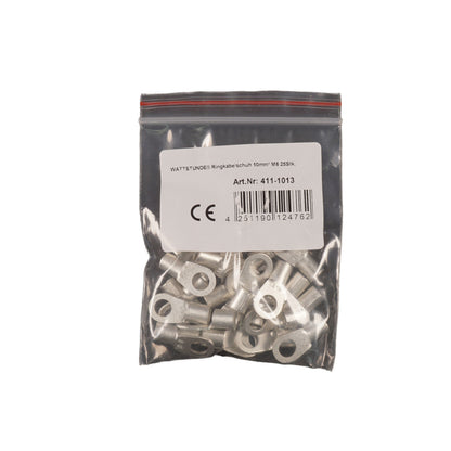WATTSTUNDE Ringkabelschuh 25 Stk. 10 mm² M8