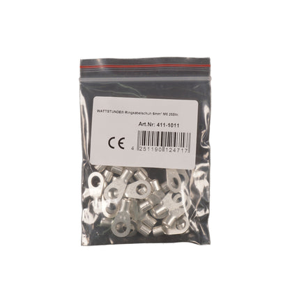 WATTSTUNDE Ringkabelschuh 25 Stk. 10 mm² M8