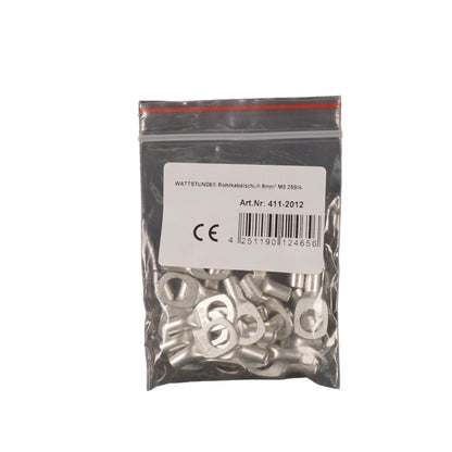 WATTSTUNDE Rohrkabelschuh 25 Stk. 10 mm² M8