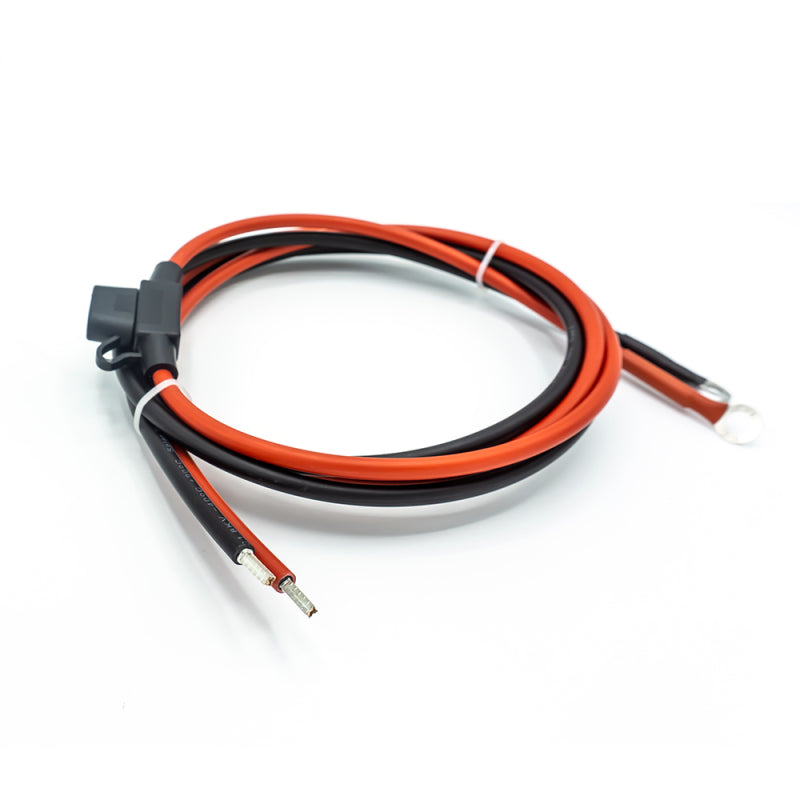 WATTSTUNDE Sicherungskabel (mit Sicherung 20 A) M8 Ringöse/Aderendhülse 1,5 m rot/schwarz 2x4 mm²