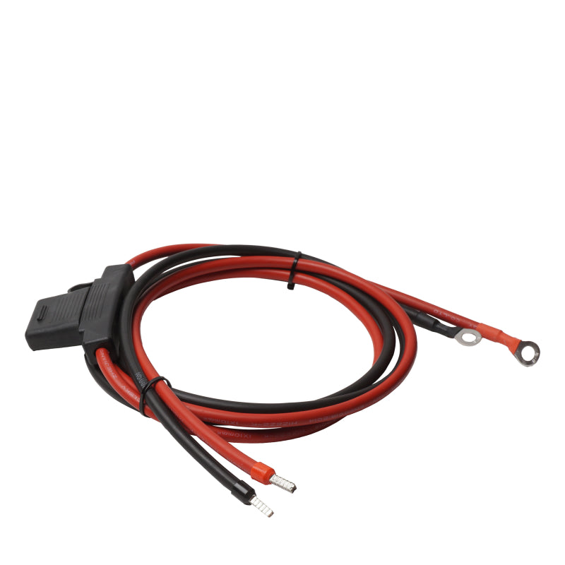 WATTSTUNDE Sicherungskabel (mit Sicherung 40 A) 2 x 10 mm² M8/Aderendhülse 1,5 m rot/schwarz