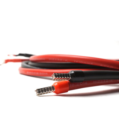 WATTSTUNDE Sicherungskabel (mit Sicherung 40 A) 2 x 10 mm² M8/Aderendhülse 1,5 m rot/schwarz