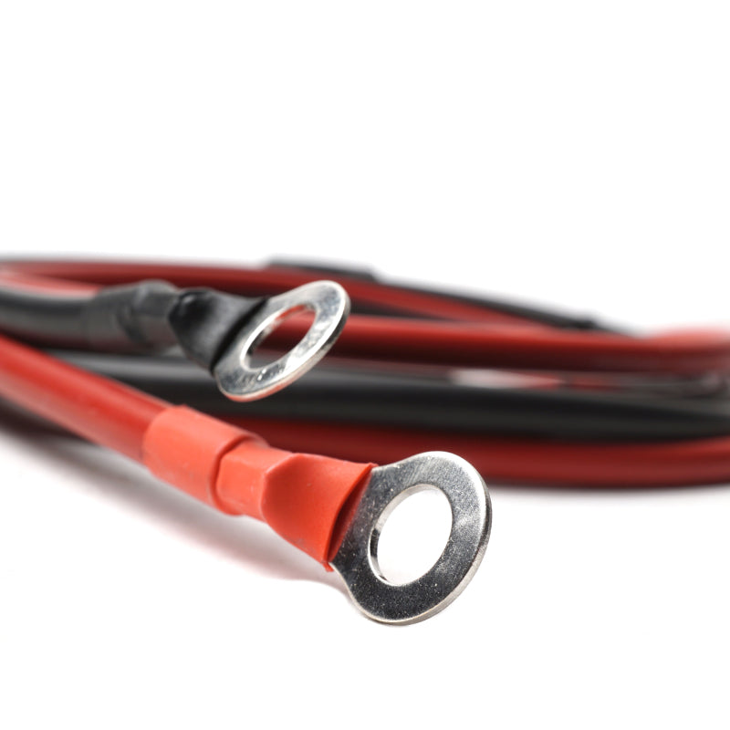 WATTSTUNDE Sicherungskabel (mit Sicherung 40 A) 2 x 10 mm² M8/Aderendhülse 1,5 m rot/schwarz