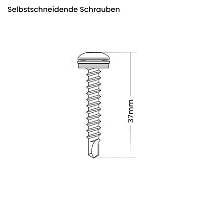 WATTSTUNDE Solarmodul Halteecken HXE/S ASA Kunststoff schwarz