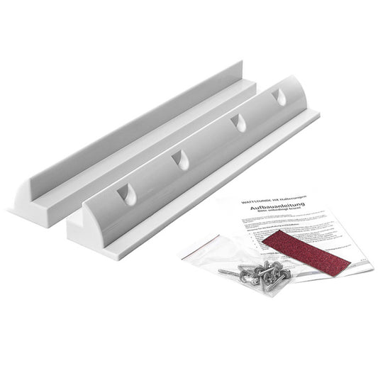 WATTSTUNDE Solarmodul Halterung HXH68/W ASA Kunststoff weiss
