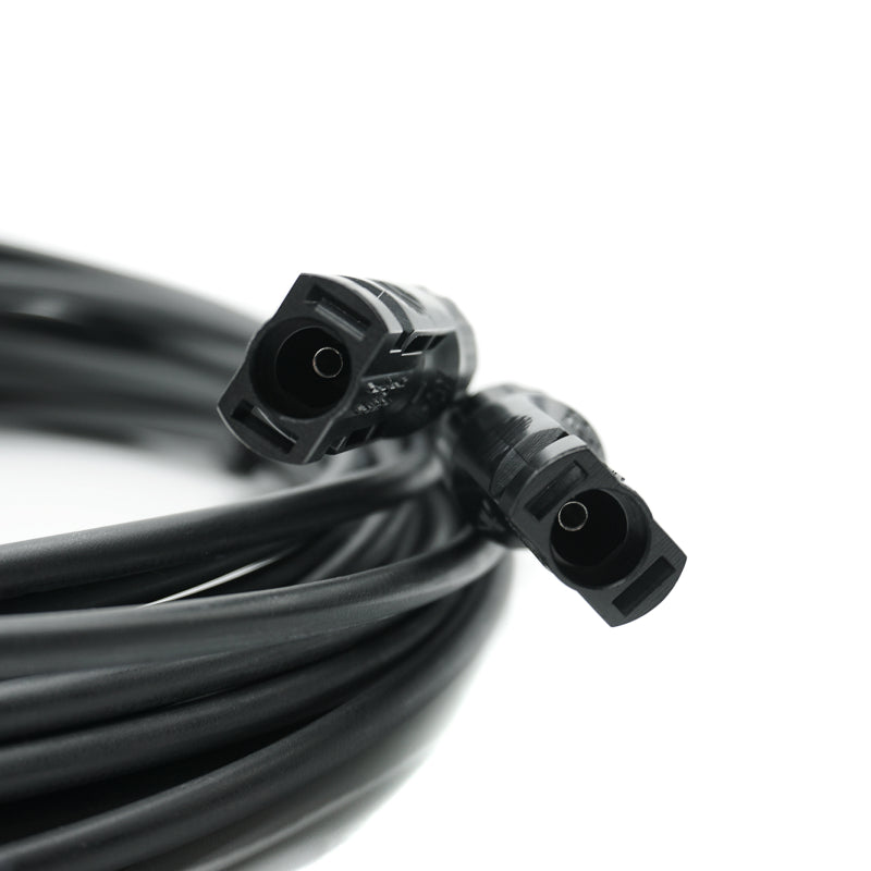 WATTSTUNDE Solarverlängerungskabel 2x4mm² Typ-MC4/Typ-MC4 5m schwarz