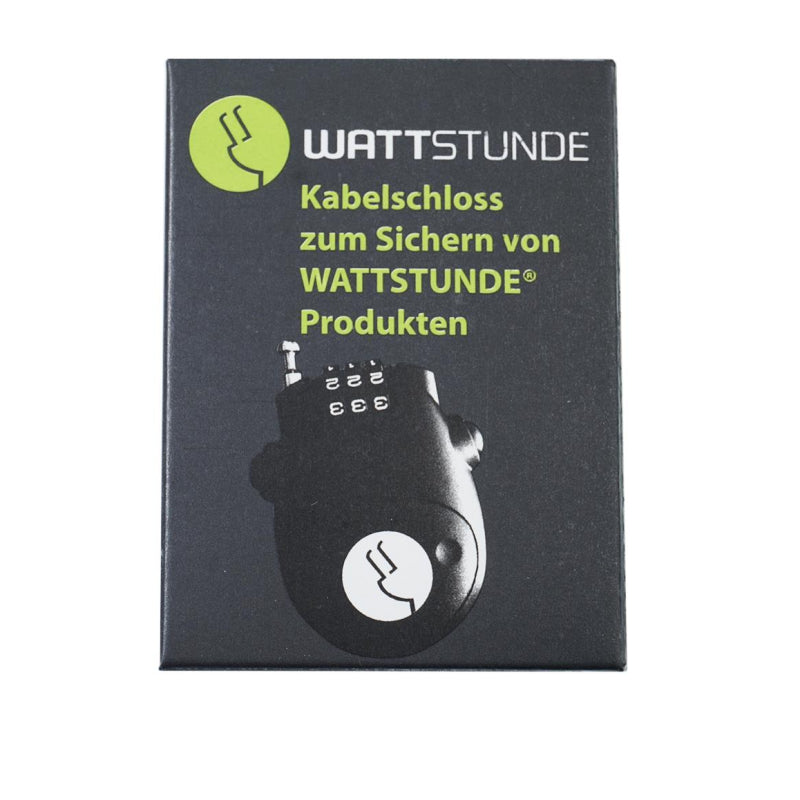 WATTSTUNDE WS-KS-SF SunFolder SafeLock Kabelschloss